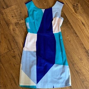 Anthropologie geometric dress
